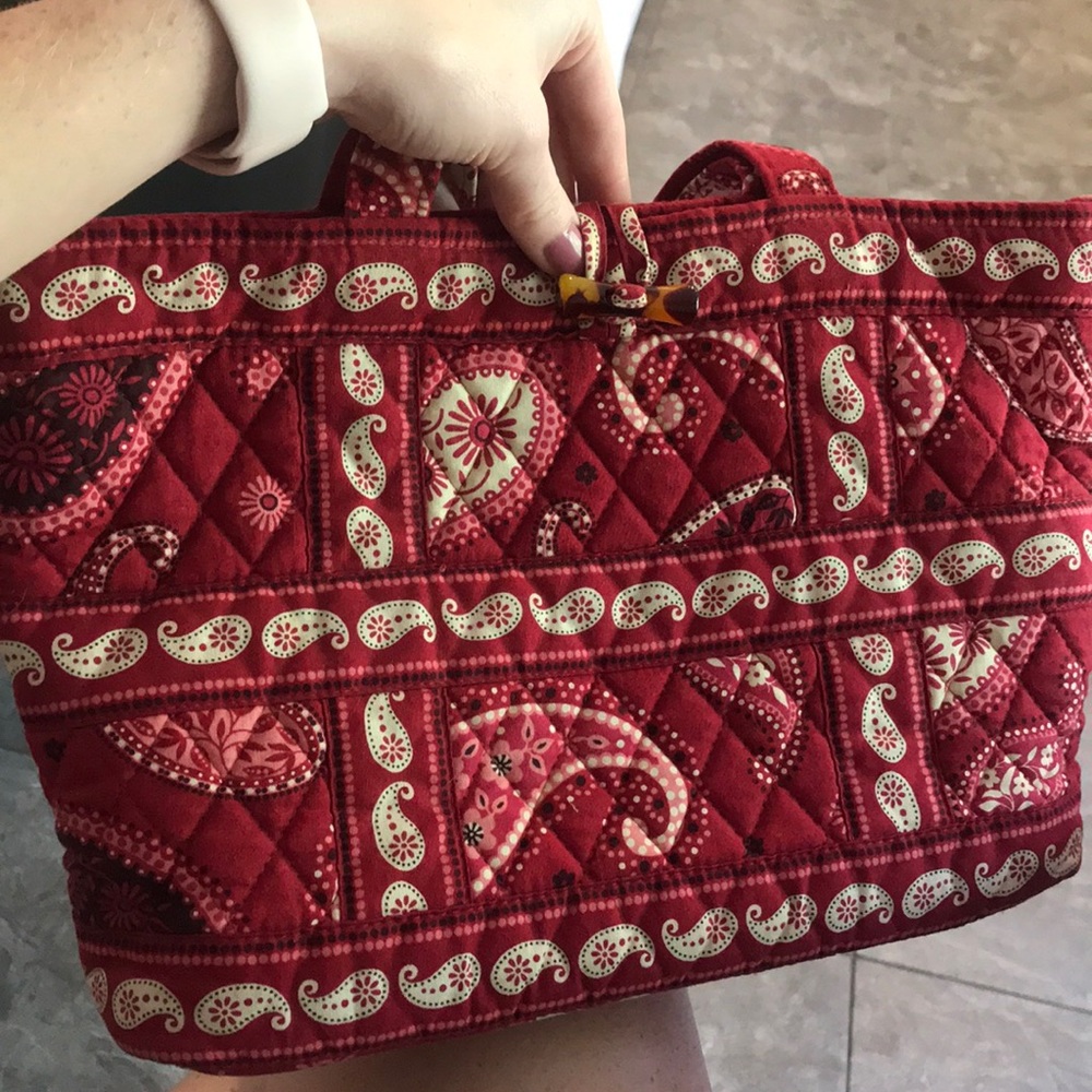 Mesa red purse